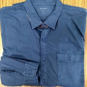 BONOBOS Men's Blue Dress Shirt Big and Tall XXL Long NWT*